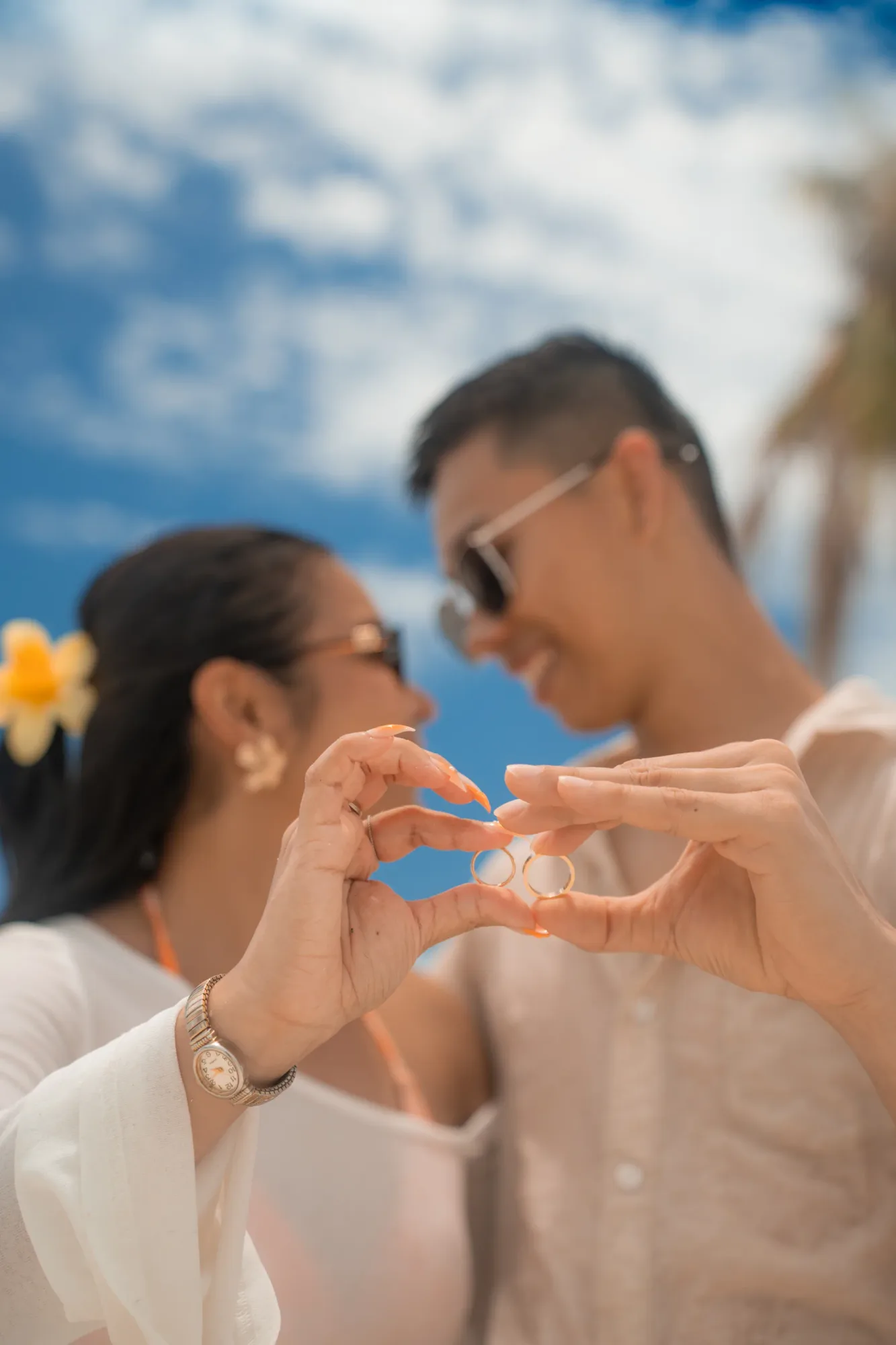 Maldives Proposal & Engagement Horse Photoshoots