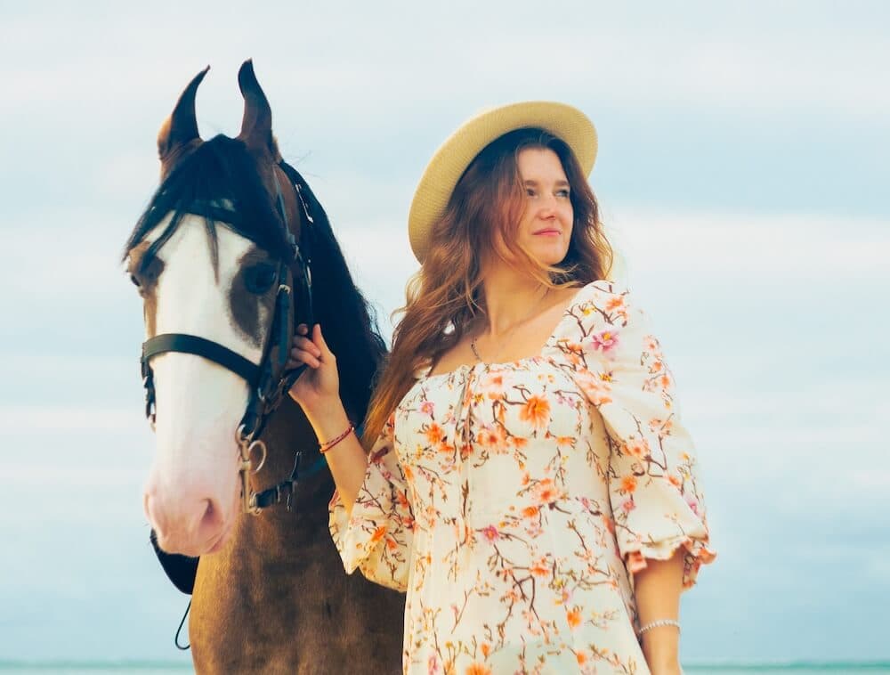 Exclusive sunset equestrian adventure in the Maldives